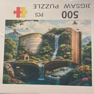 Nature's Harmony 500-Piece Jigsaw Puzzle